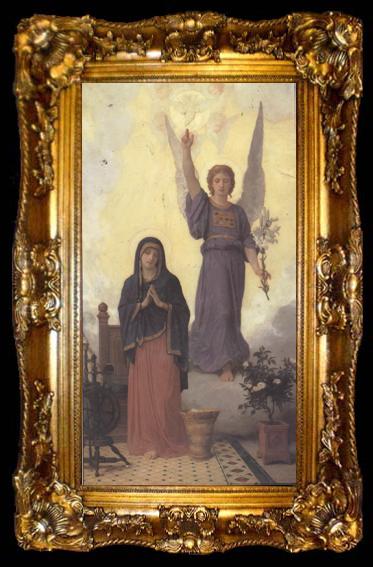 framed  Adolphe William Bouguereau The Annunciation (mk26), ta009-2